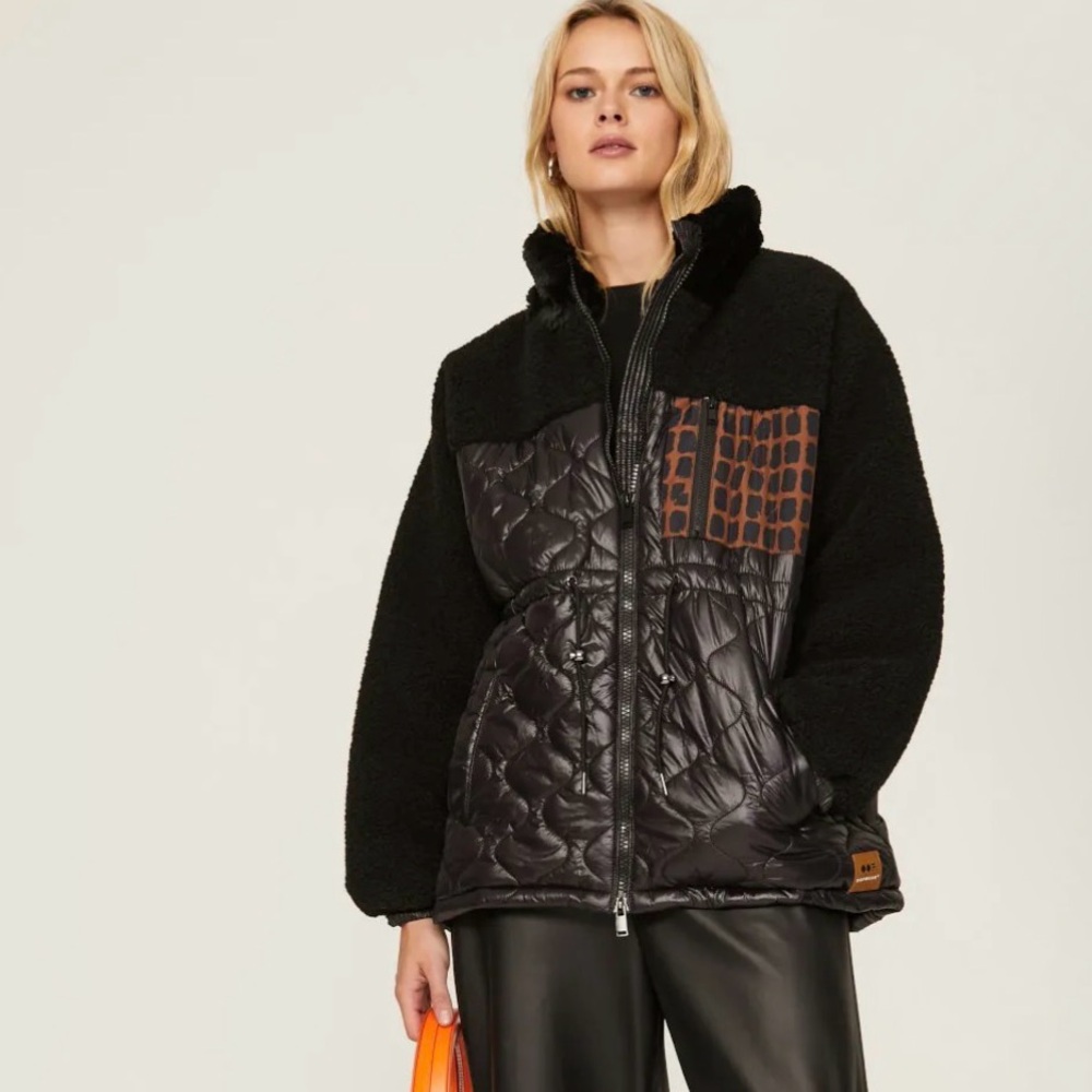 OOF WEAR Patch Pocket Puffer Coat
